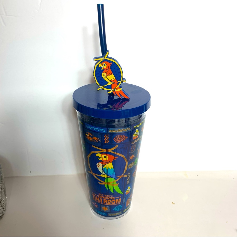 NWT. Disney tiki room tumbler inspired by Walt Disney's Enchanted Tiki Room